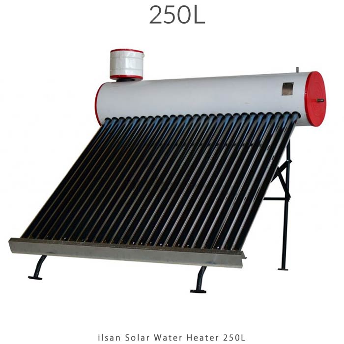 آبگرمکن 250 لیتری خورشیدی فلوتری