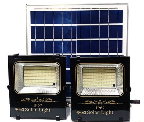 پروژکتور دوبل 200 وات گریت سولار