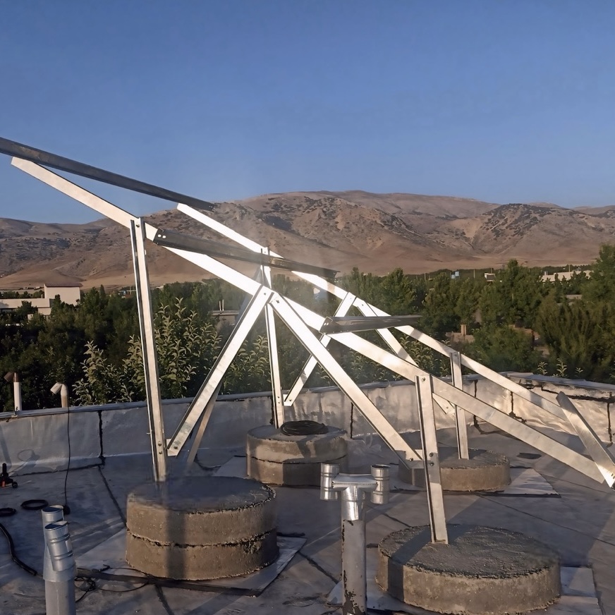 سازه 6 پنله دو ردیف