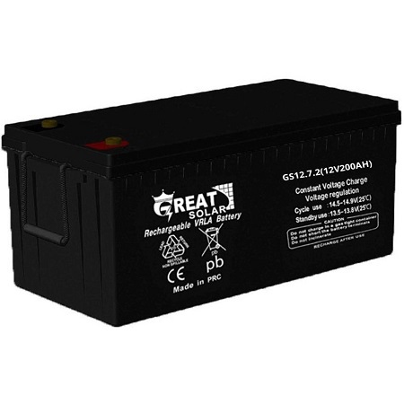 باتری 100 آمپر ژل Great solar